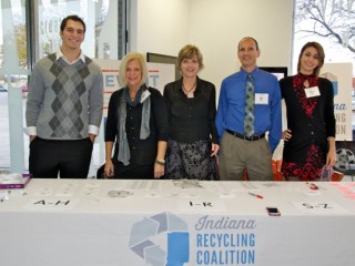 IRC team and volunteers ready for check-in!