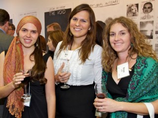 IRC Board Member Morgan Johnson (far right) and guests