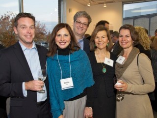 Chris McElwee, State Rep. Christina Hale, Tom Gray, Carey Hamilton and Cassie Stockamp