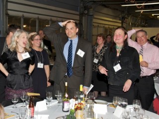 Having fun playing "Heads or Tails"